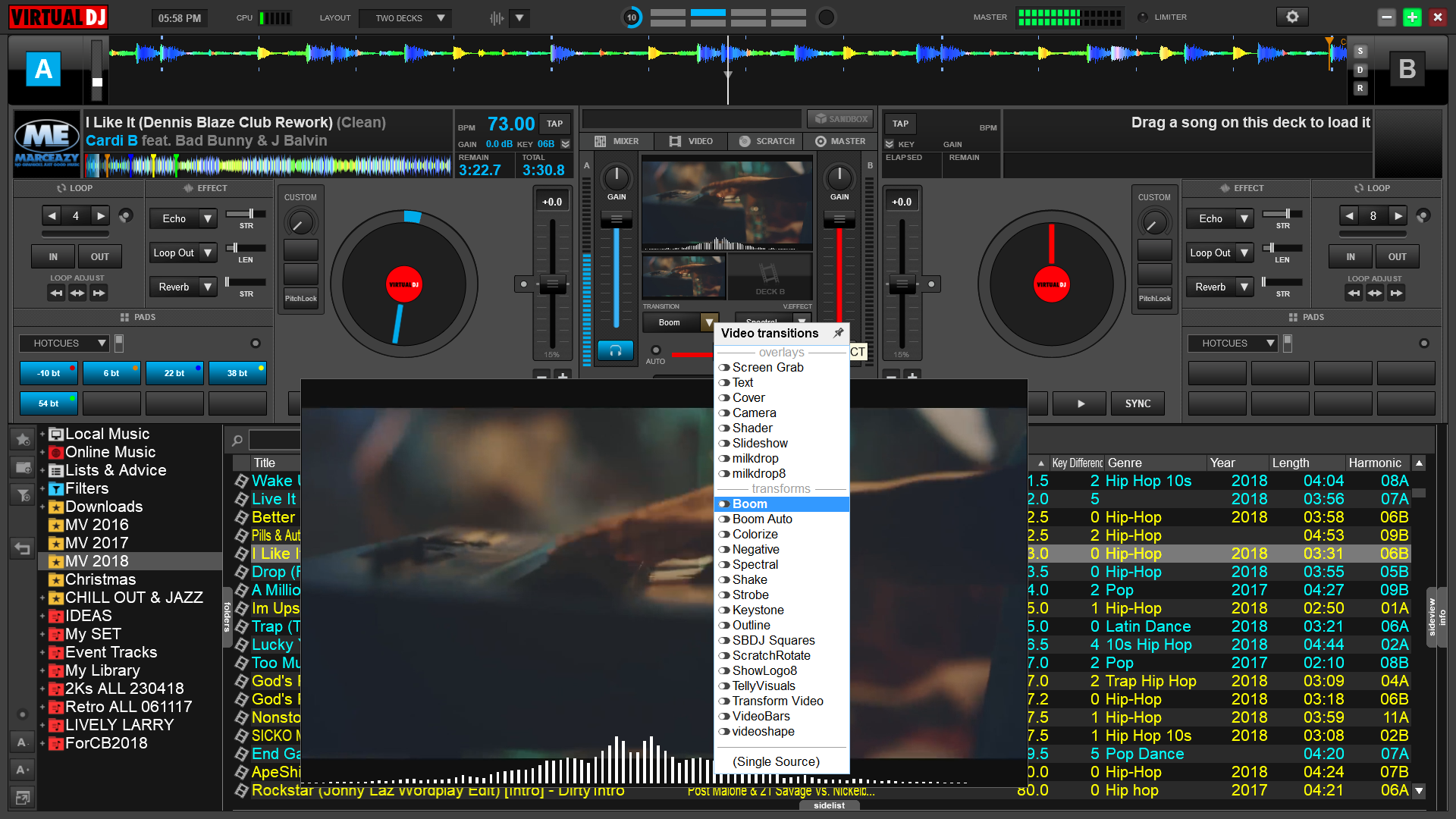 transition tutorial virtual dj